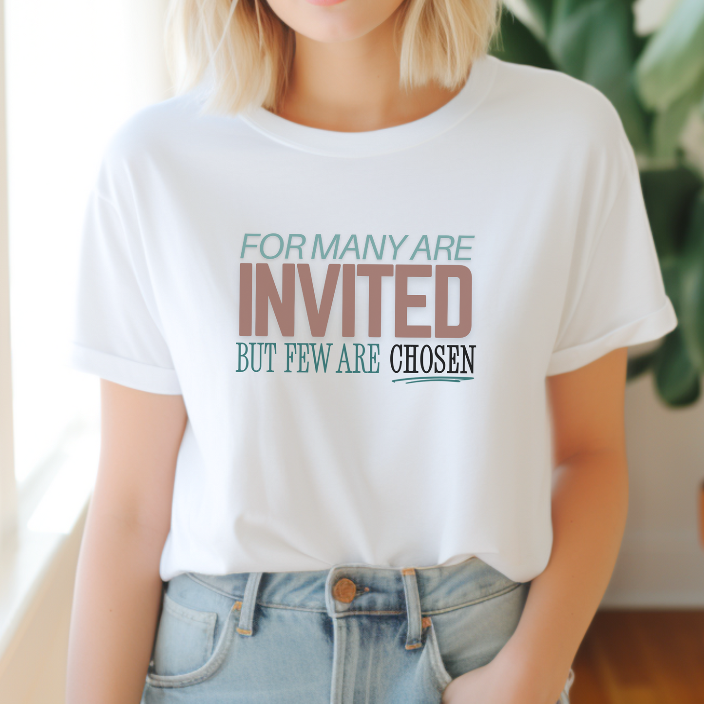 For Many Are Invited But Few Are Chosen - Make Heaven Crowded Softstyle T-shirt