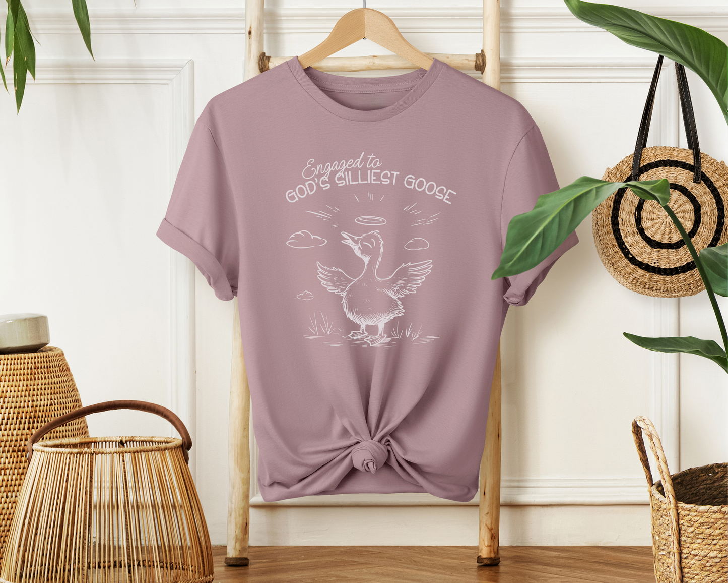 Engaged to God's Silliest Goose Softstyle T-shirt