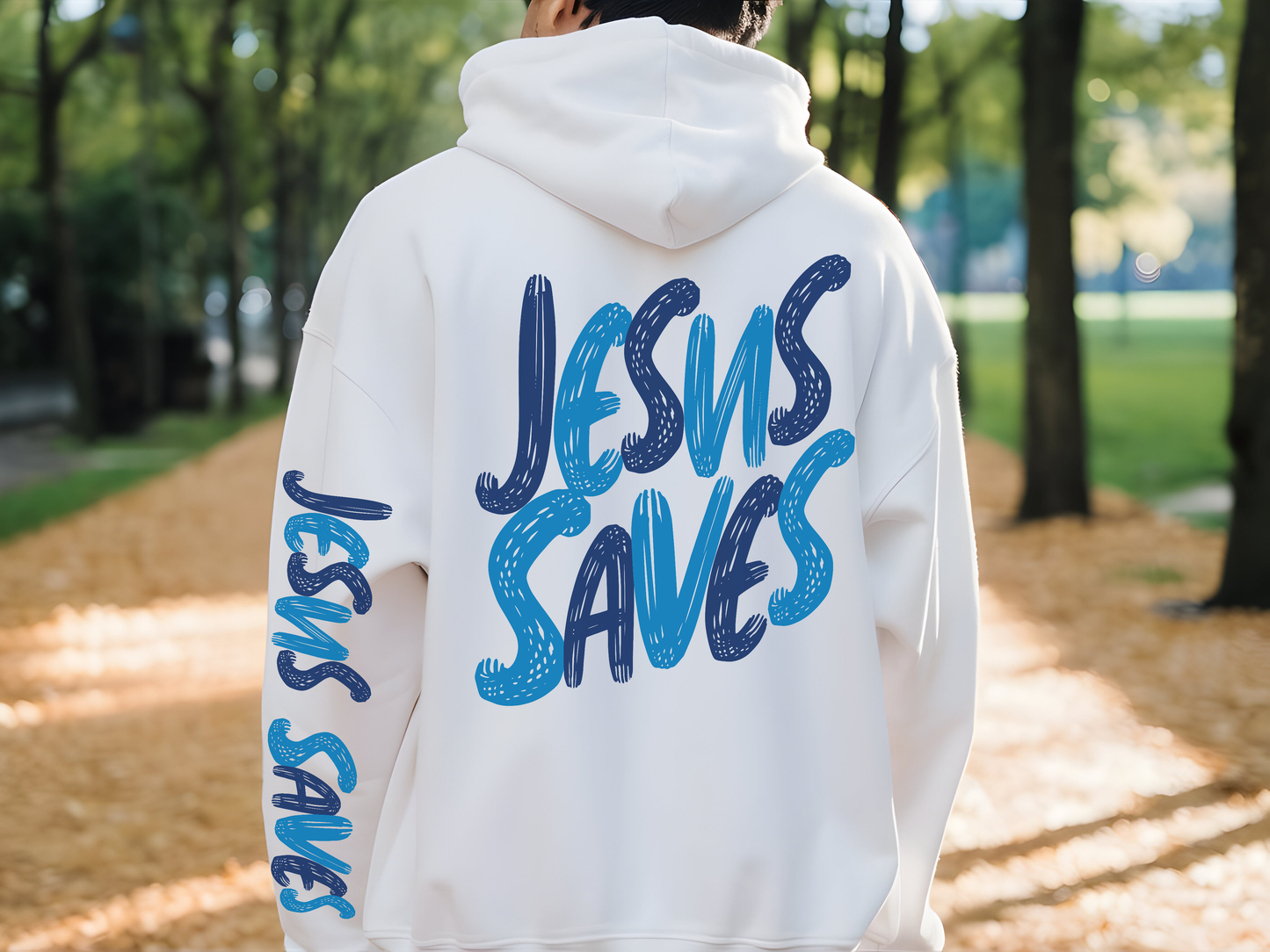 Trendy Jesus Saves Hoodie