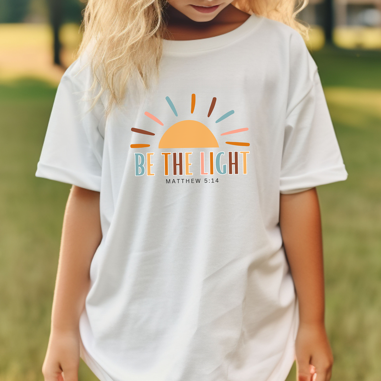 Be the Light Comfort Colors Youth Shirt