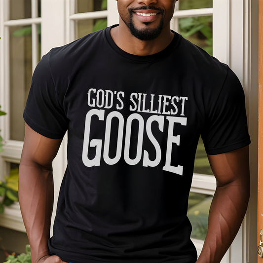 Unisex God's Silliest Goose Softstyle T-shirt