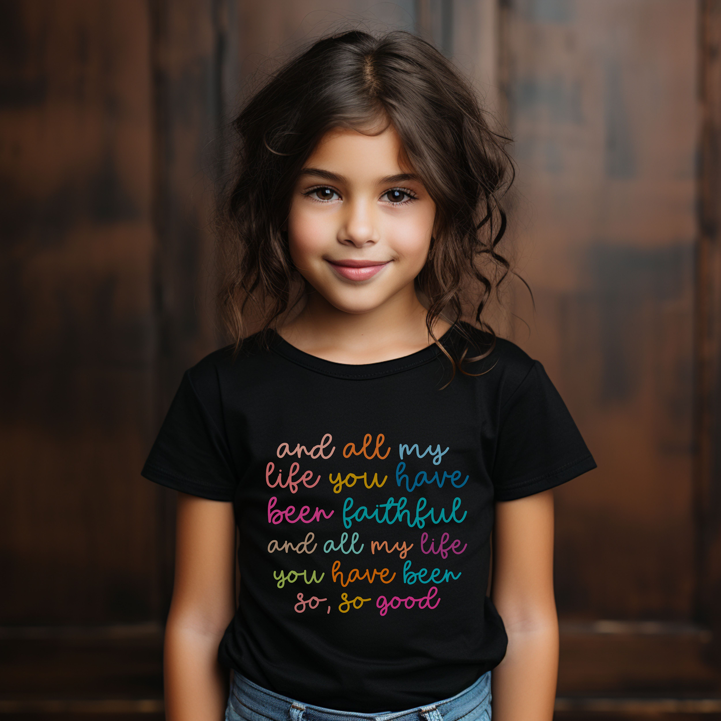 All My Life You Have Been Faithful Youth Christian Shirt