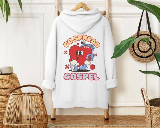 Go Spread the Gospel Hoodie - Christian Hoodie