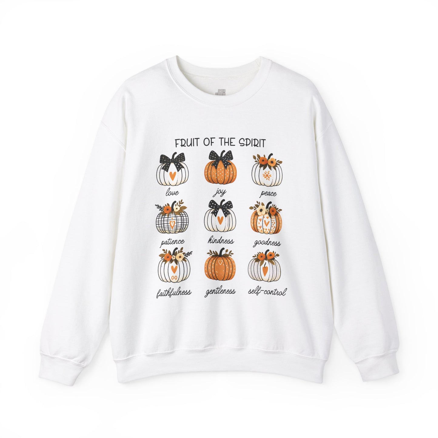 Pumpkin Fruit of The Spirit Christian Sweatshirt - Christian Pullover