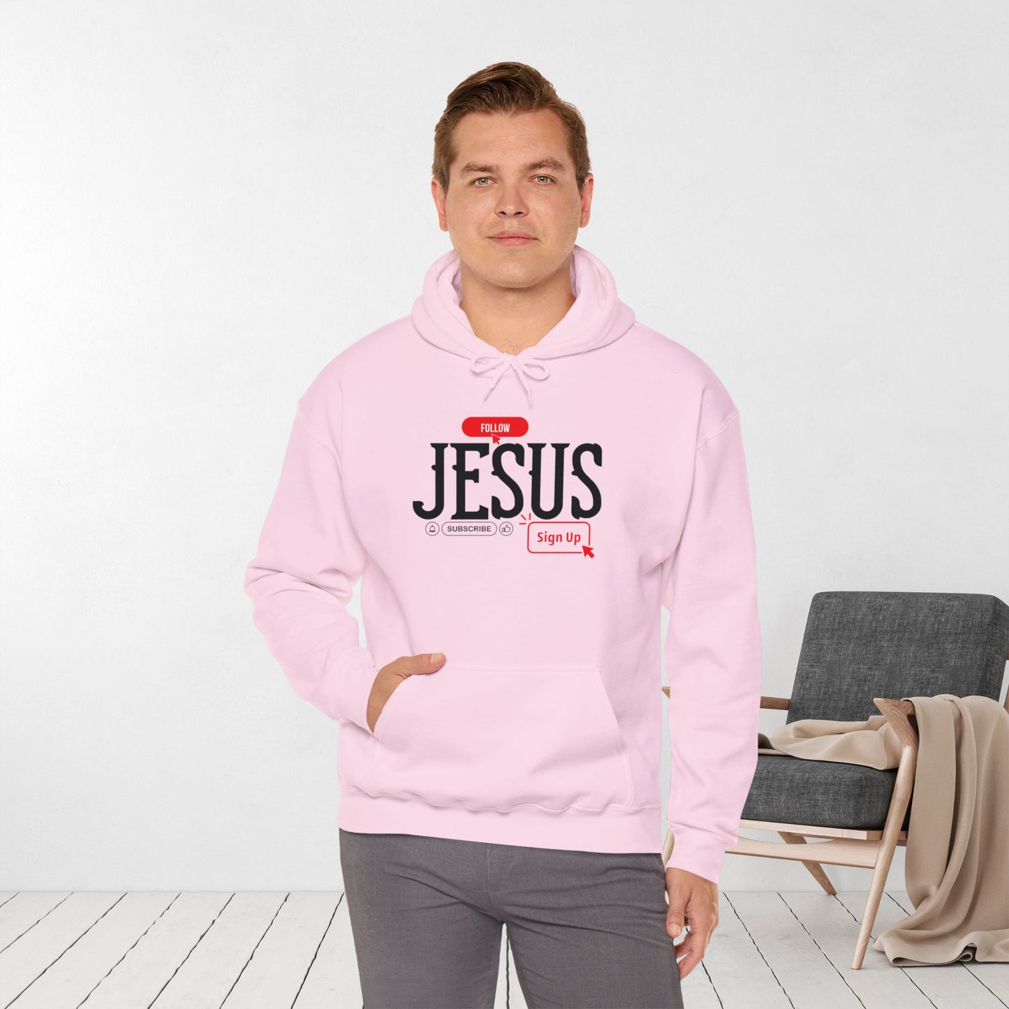 Unisex Follow Jesus Hoodie