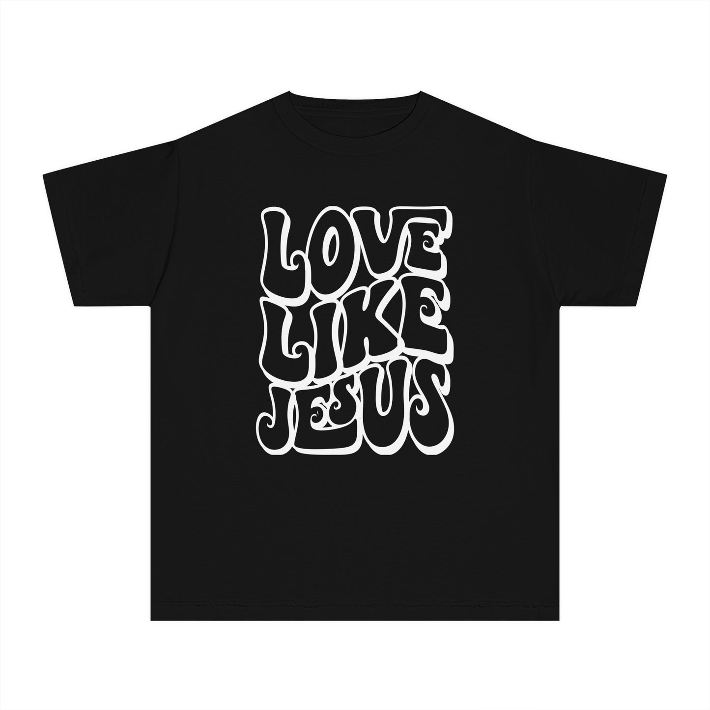 Love Like Jesus Comfort Colors Youth Christian Shirt