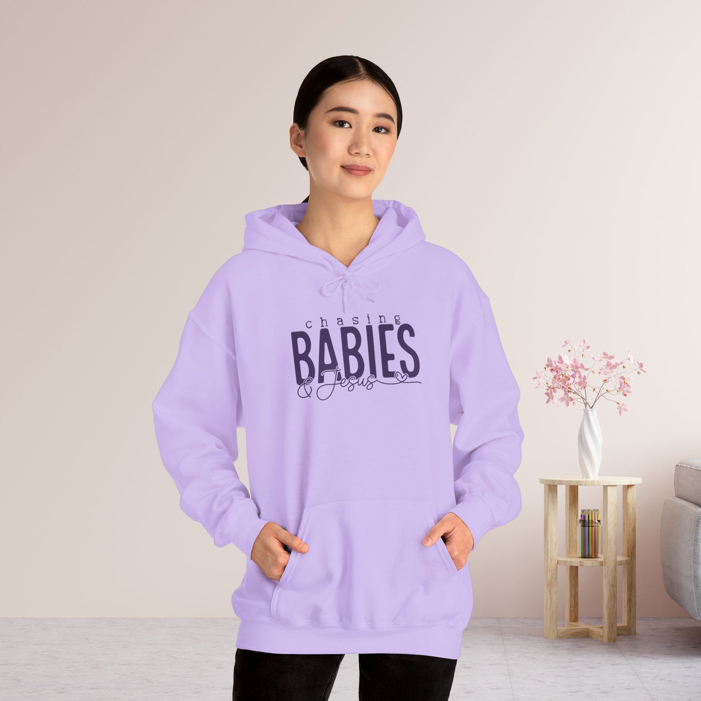 Chasing Babies & Jesus Hoodie