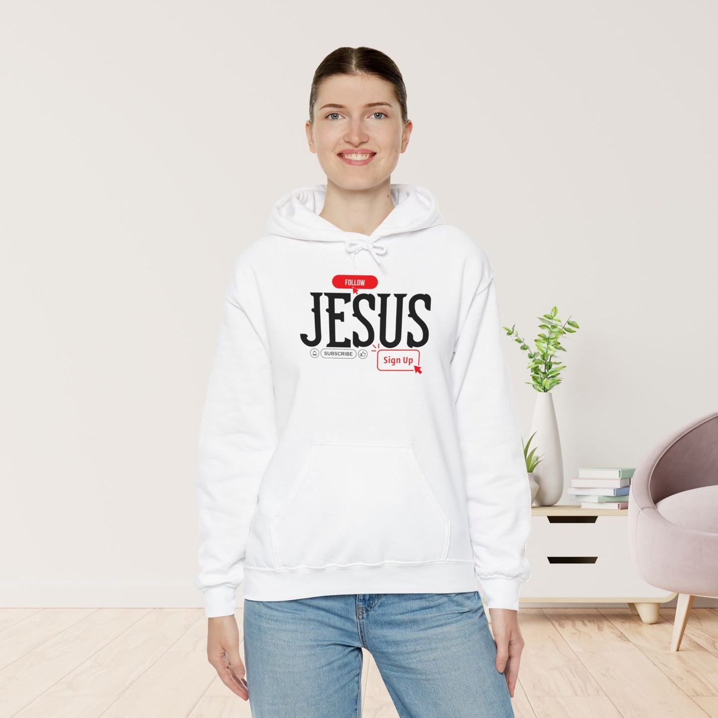 Unisex Follow Jesus Hoodie