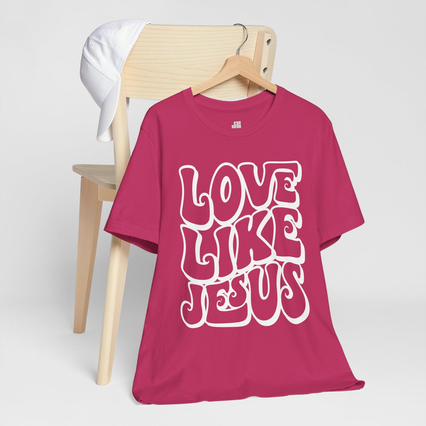 Love Like Jesus Soft Cotton Tee - Christian Shirt