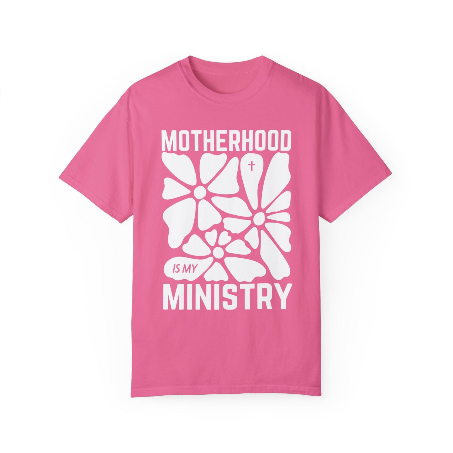 Motherhood is My Ministry Comfort Colors Tee