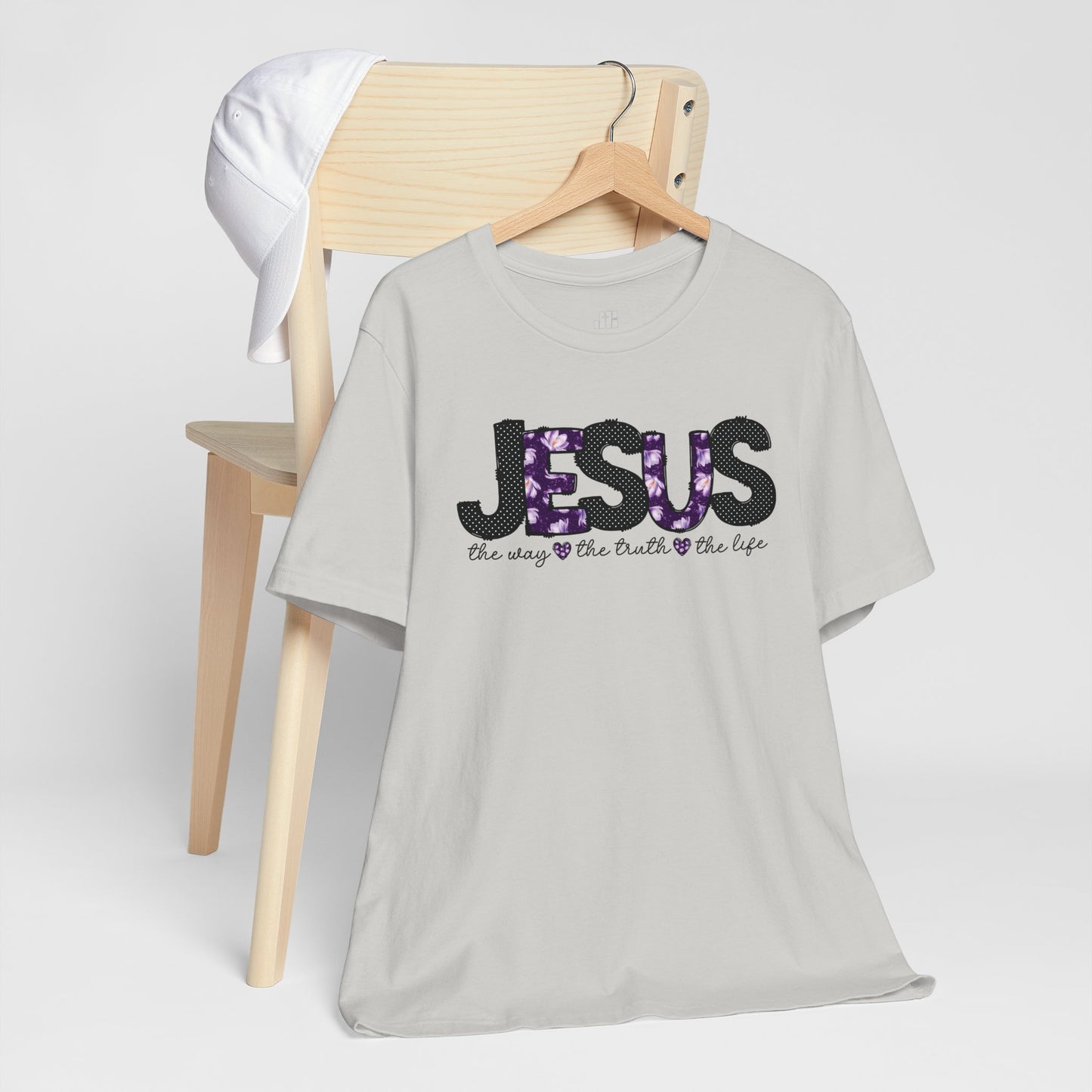 Jesus The Way The Truth The Life Soft Cotton Tee - Christian Shirt