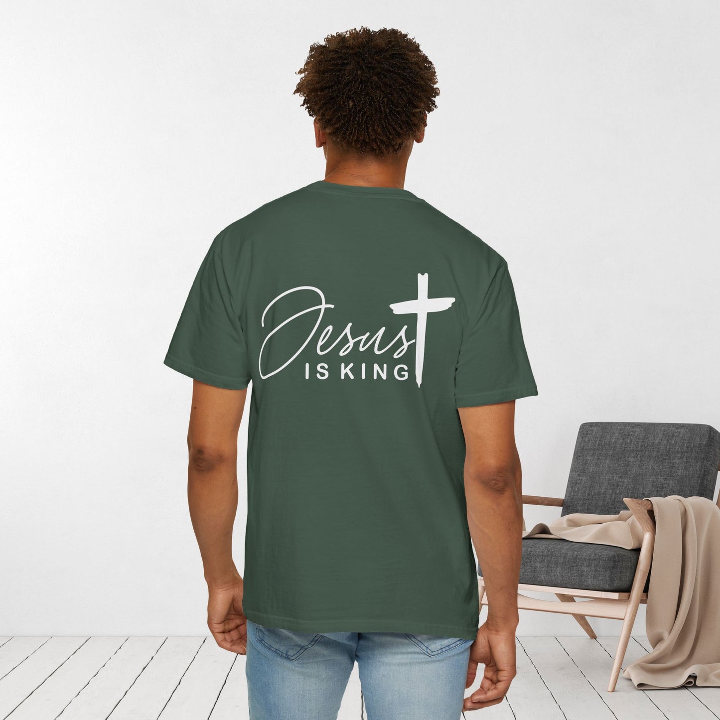 Comfort Colors Jesus is King Christian Shirt