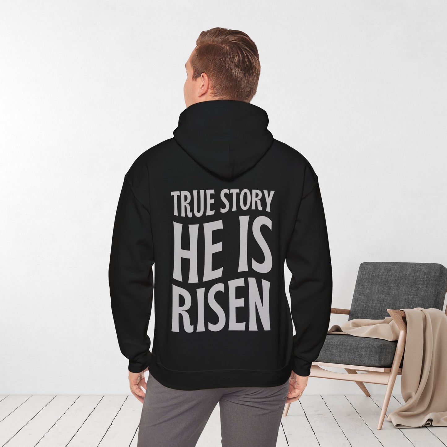 True Story He is Risen Christian Hoodie