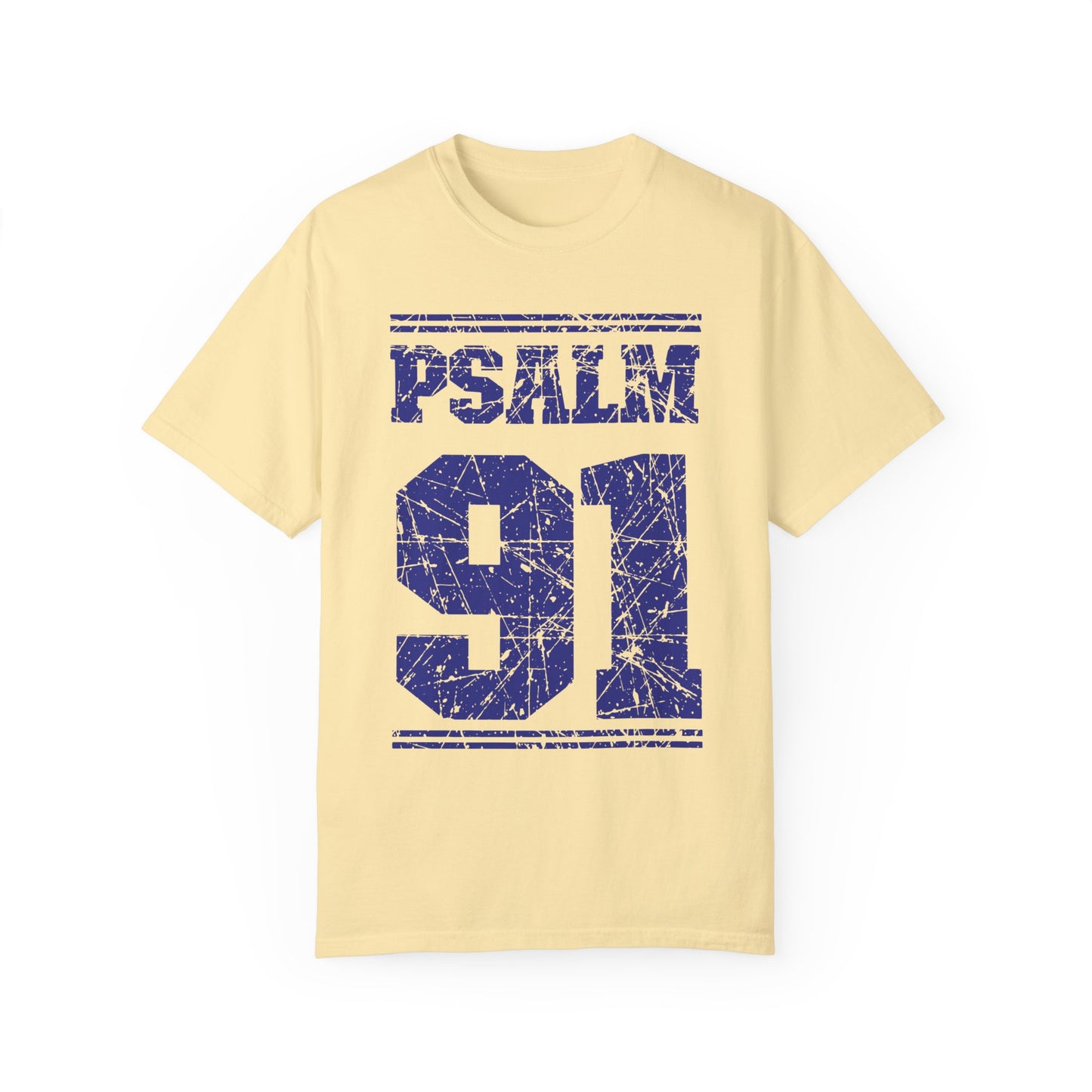 Psalm 91 Comfort Colors Christian Shirt