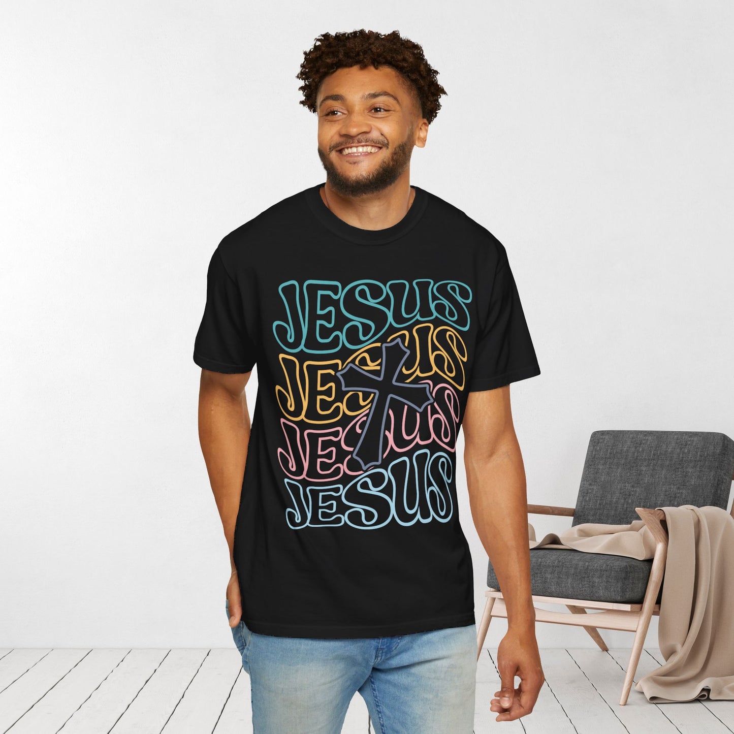 Comfort Colors Jesus Tee