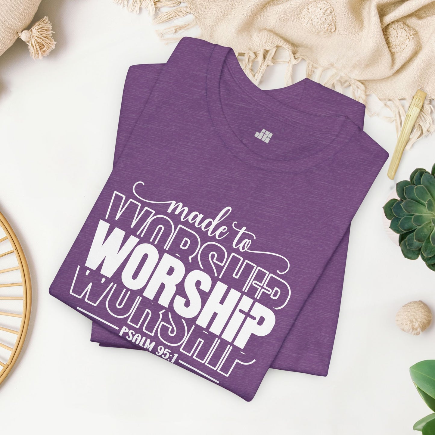 Made to Worship Christian Soft Cotton Tee