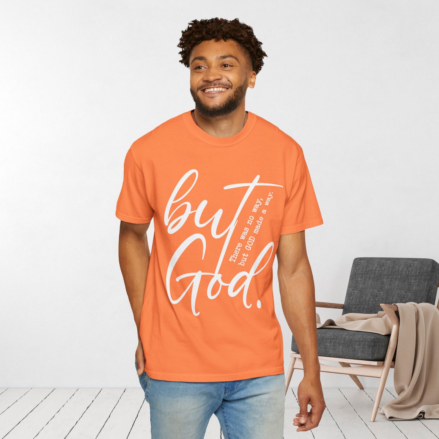 But God Comfort Colors Shirt