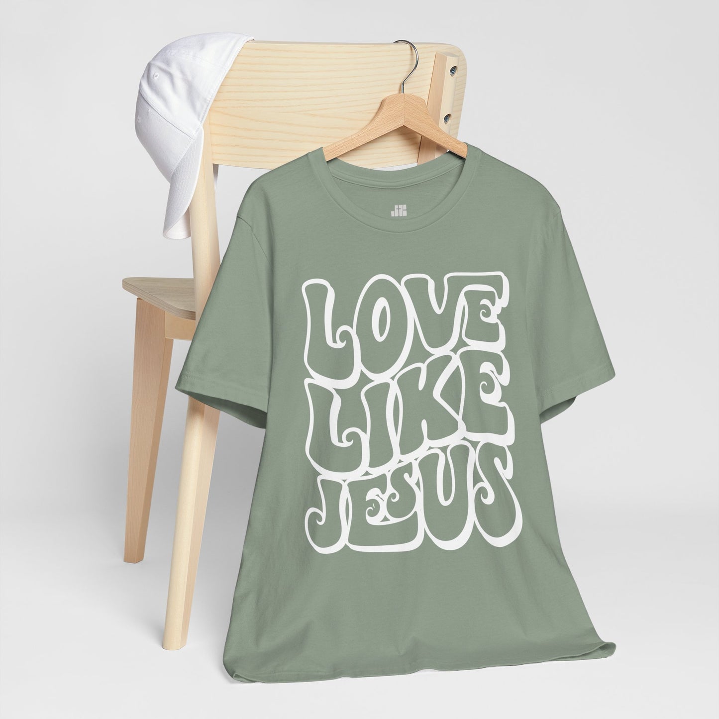 Love Like Jesus Soft Cotton Tee - Christian Shirt