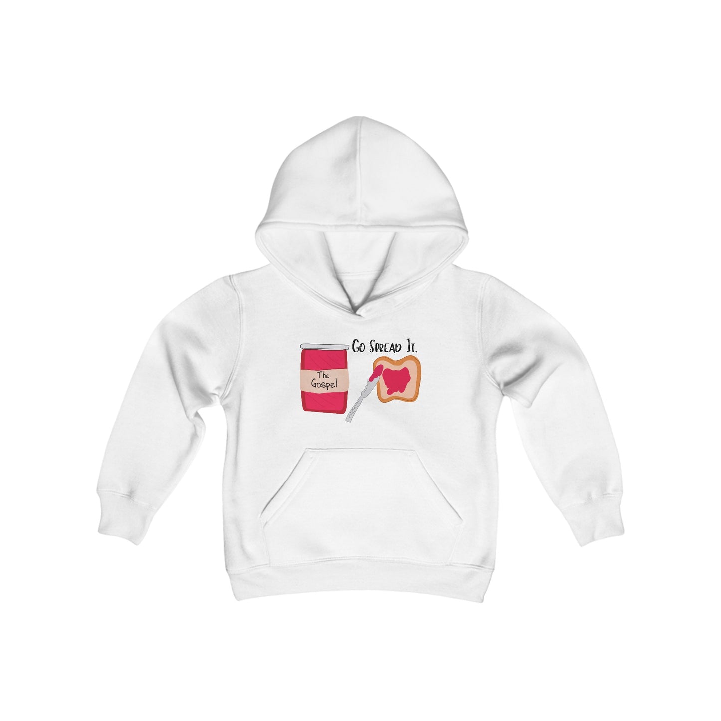 Go Spread It! Youth Christian Hoodie