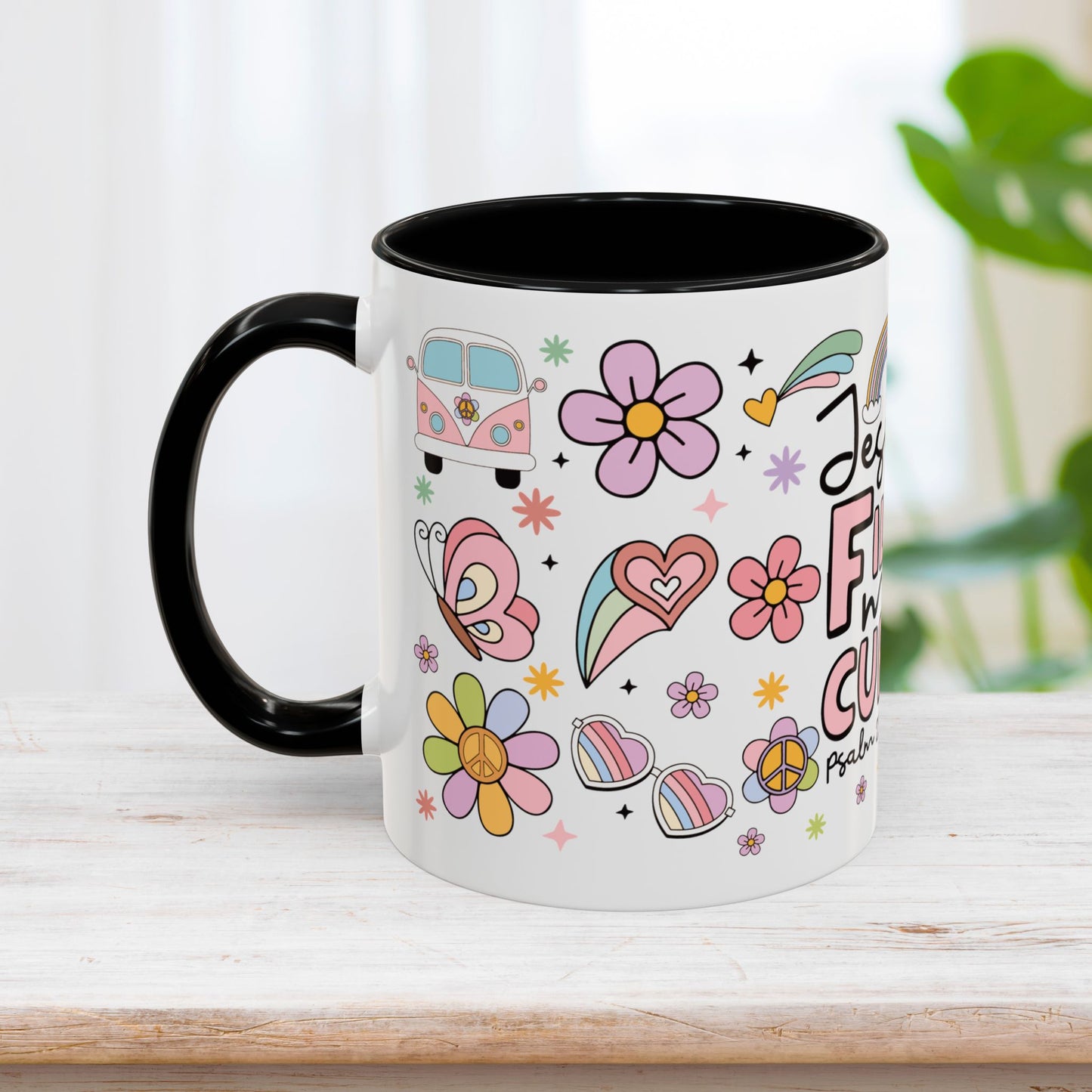 Jesus Fill My Cup Mug - Christian Coffee Mug