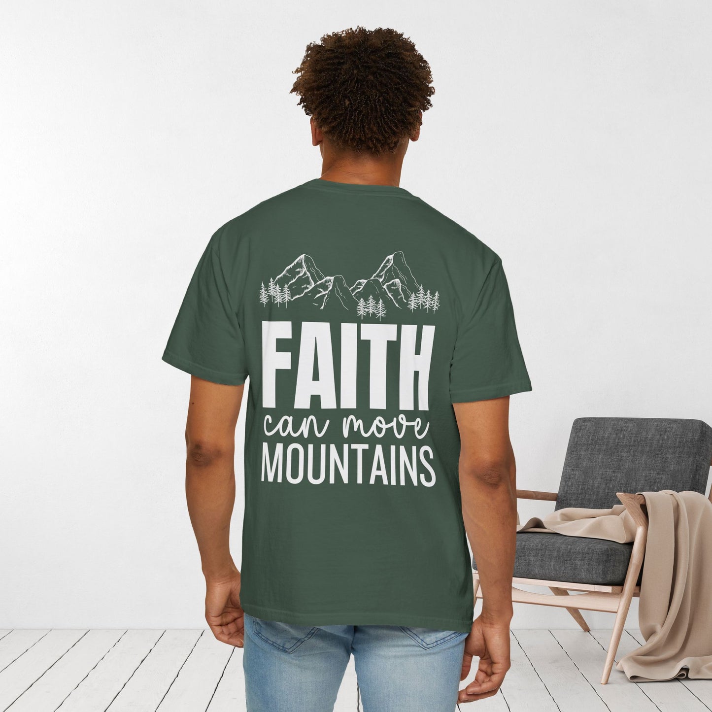 Comfort Colors Faith Can Move Mountains Unisex Shirt