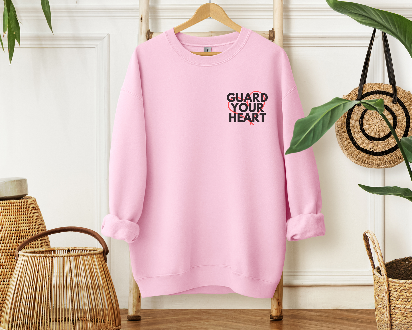 Guard Your Heart Proverbs 4:23 Sweatshirt