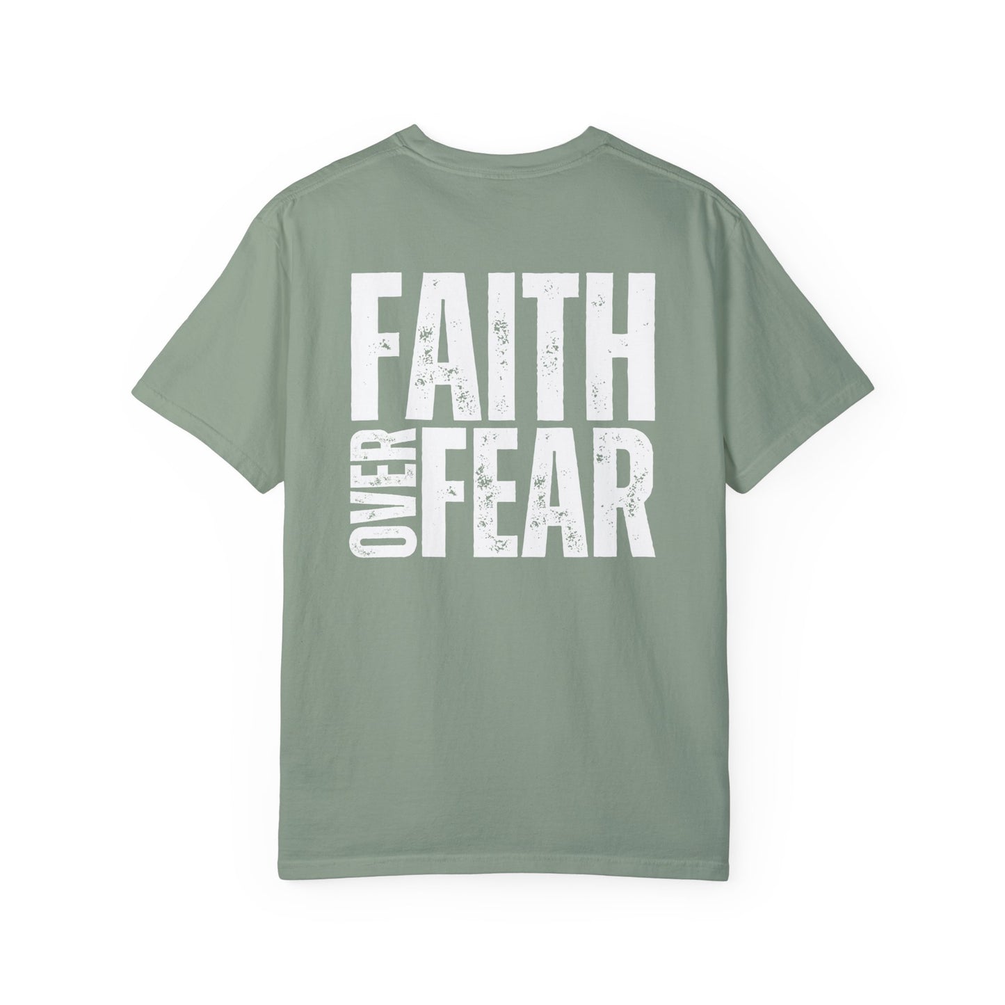 Comfort Colors Faith Over Fear Christian Shirt