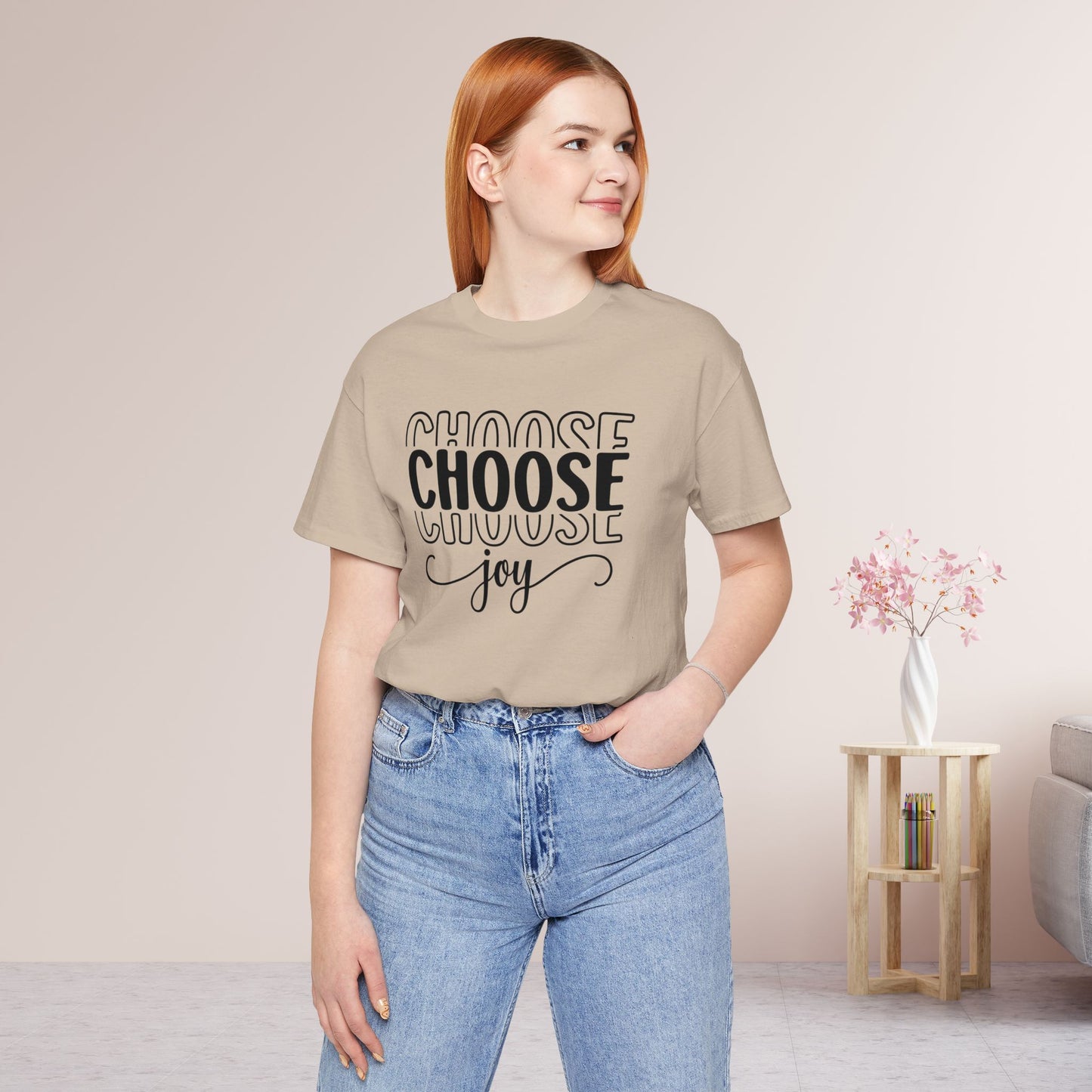 Choose Joy Christian Soft Cotton Tee