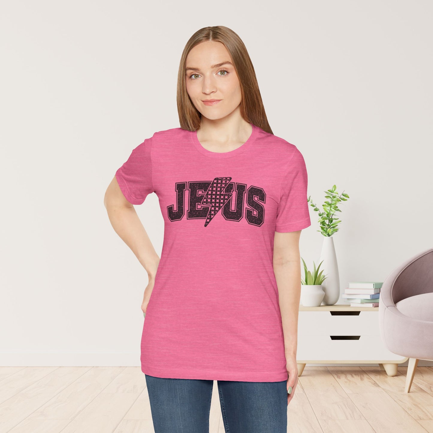 Jesus Soft Cotton Tee - Christian Shirt