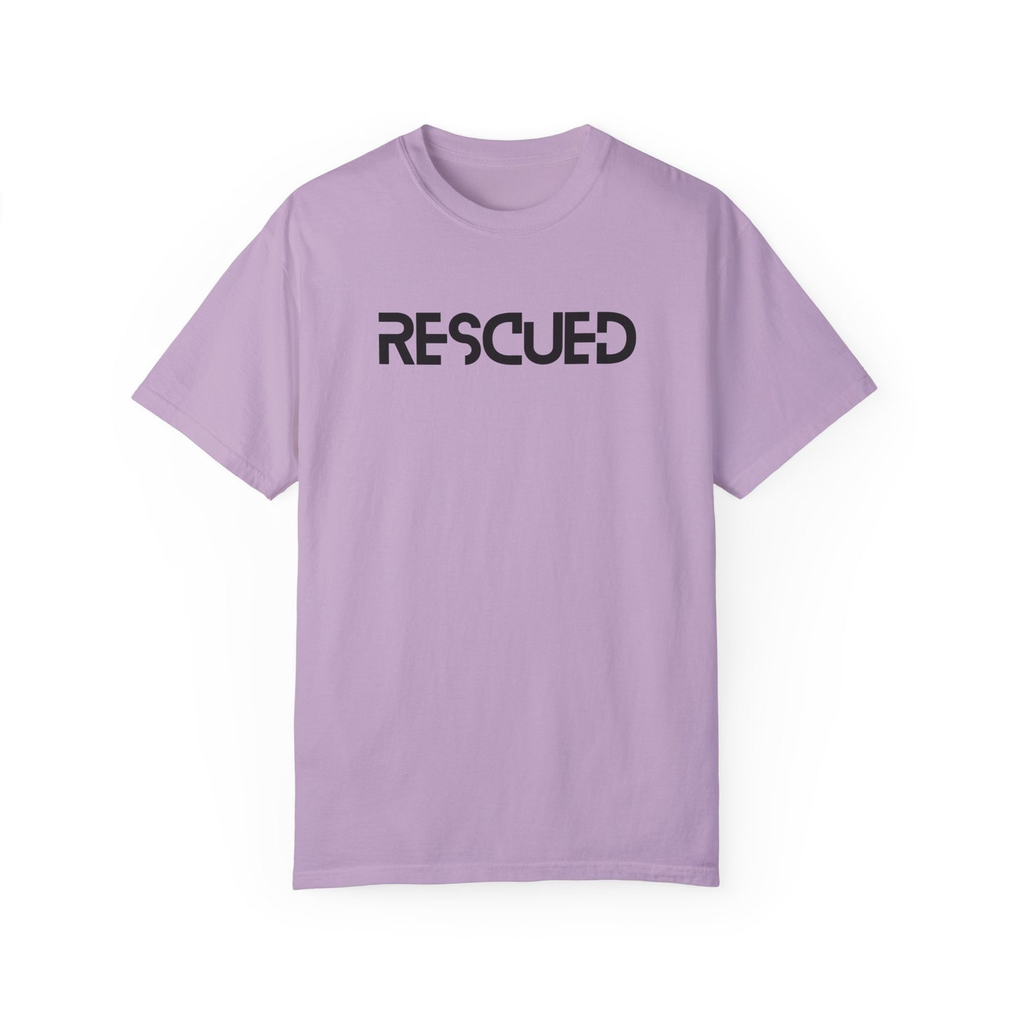 Rescued T-shirt - He Left The 99 to Rescue Me Comfort Colors Christian Shirt