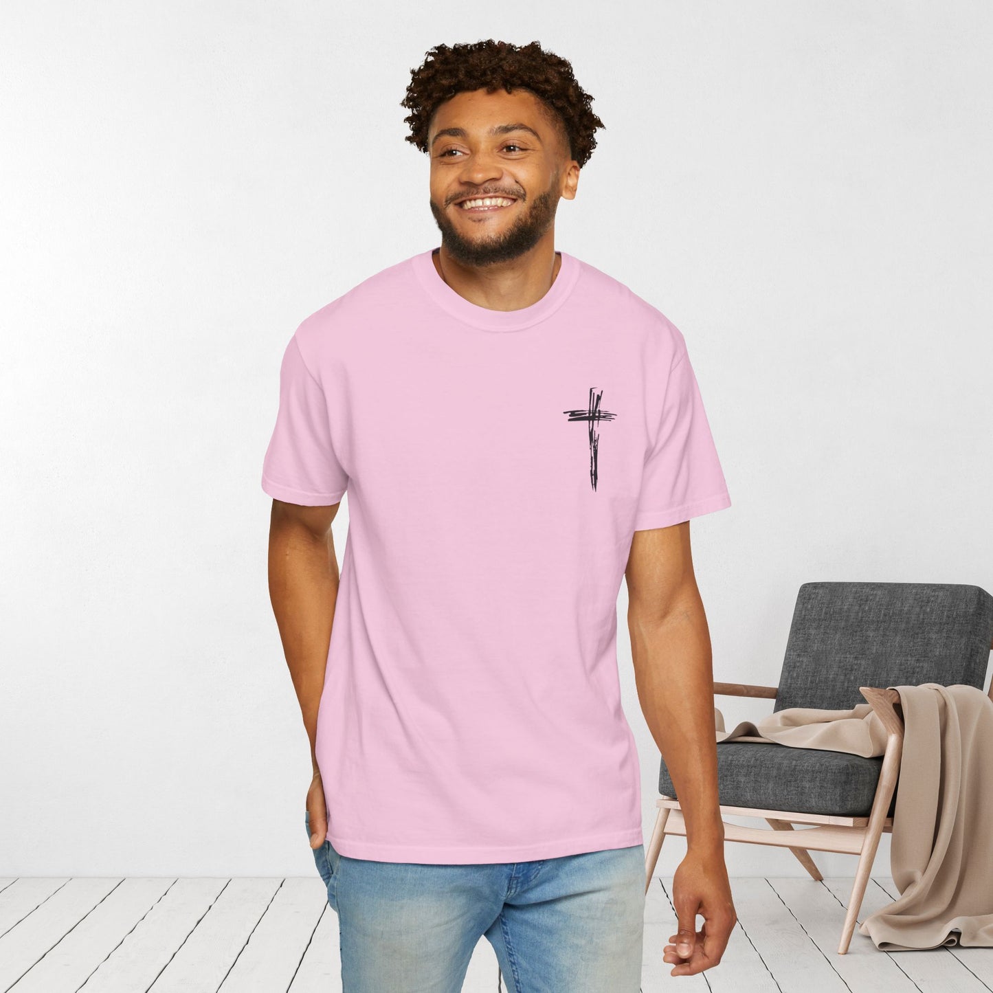 Comfort Colors Jesus is King Christian Tee