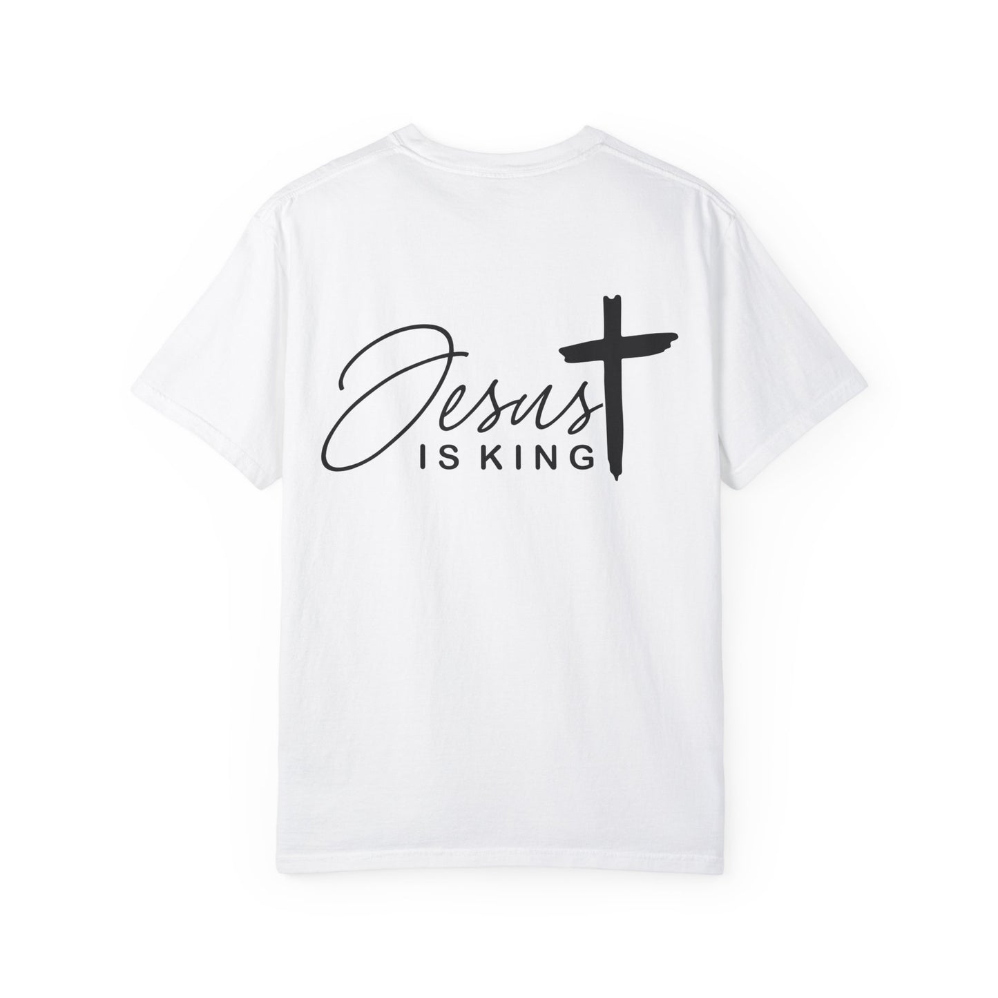 Comfort Colors Jesus is King Christian Tee