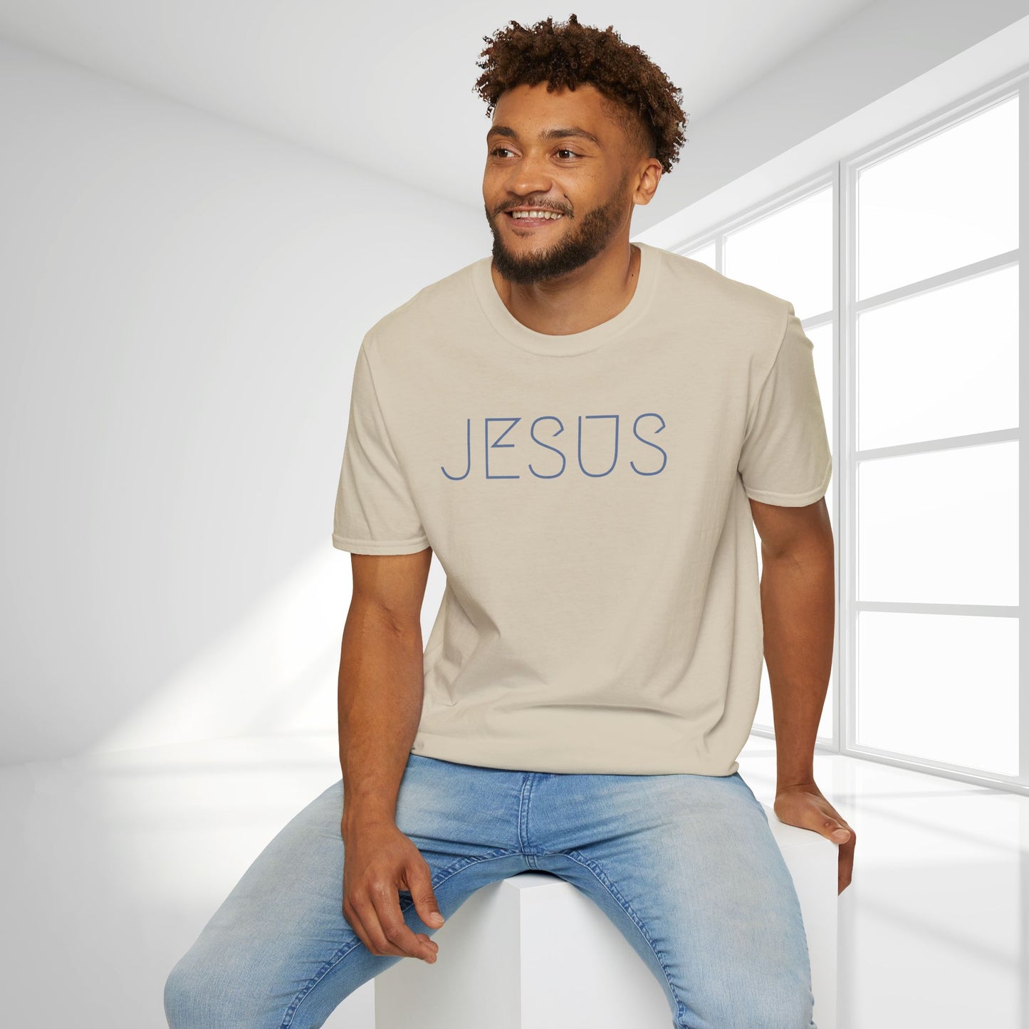 Minimalist Jesus Softstyle T-shirt