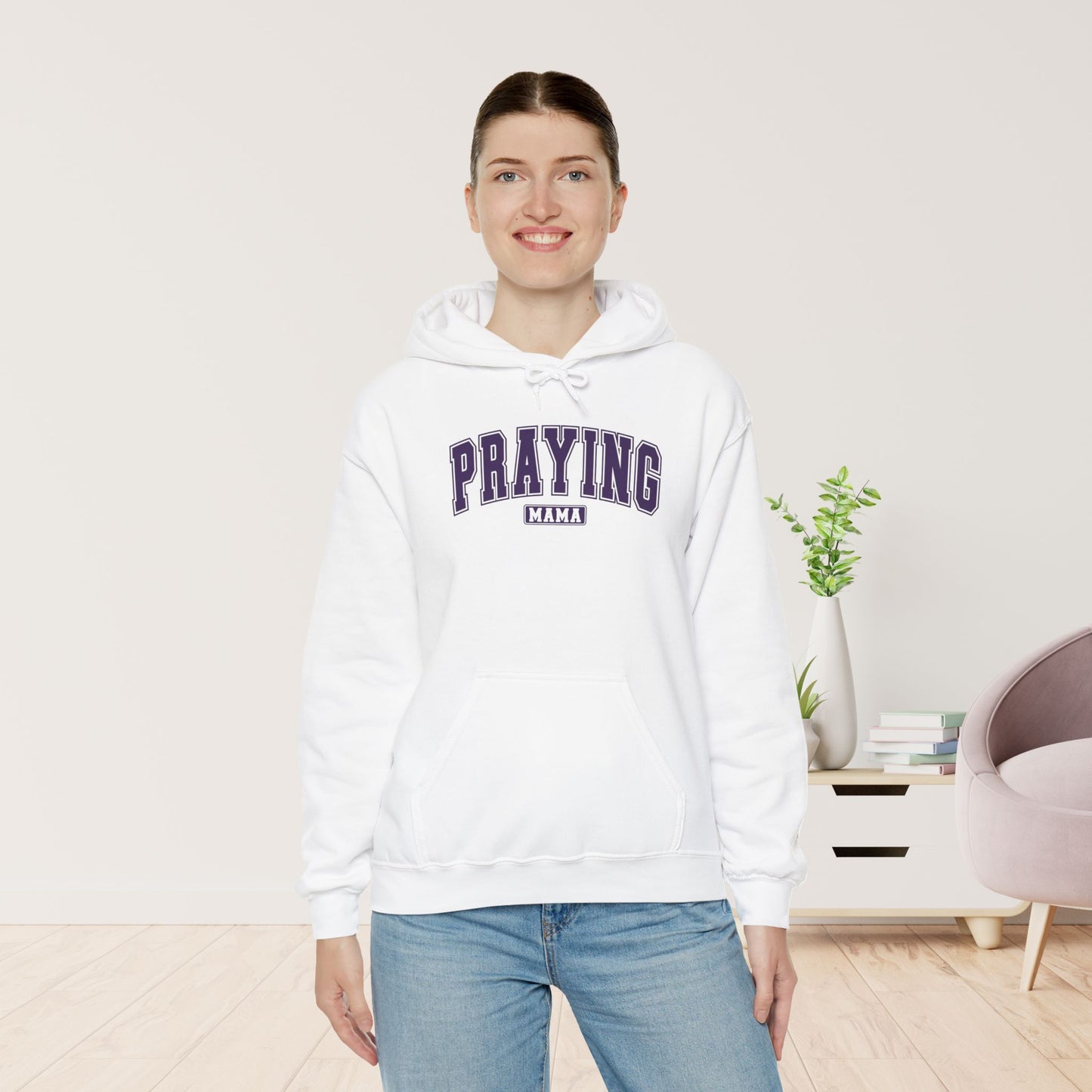 Praying Mama Christian Hoodie