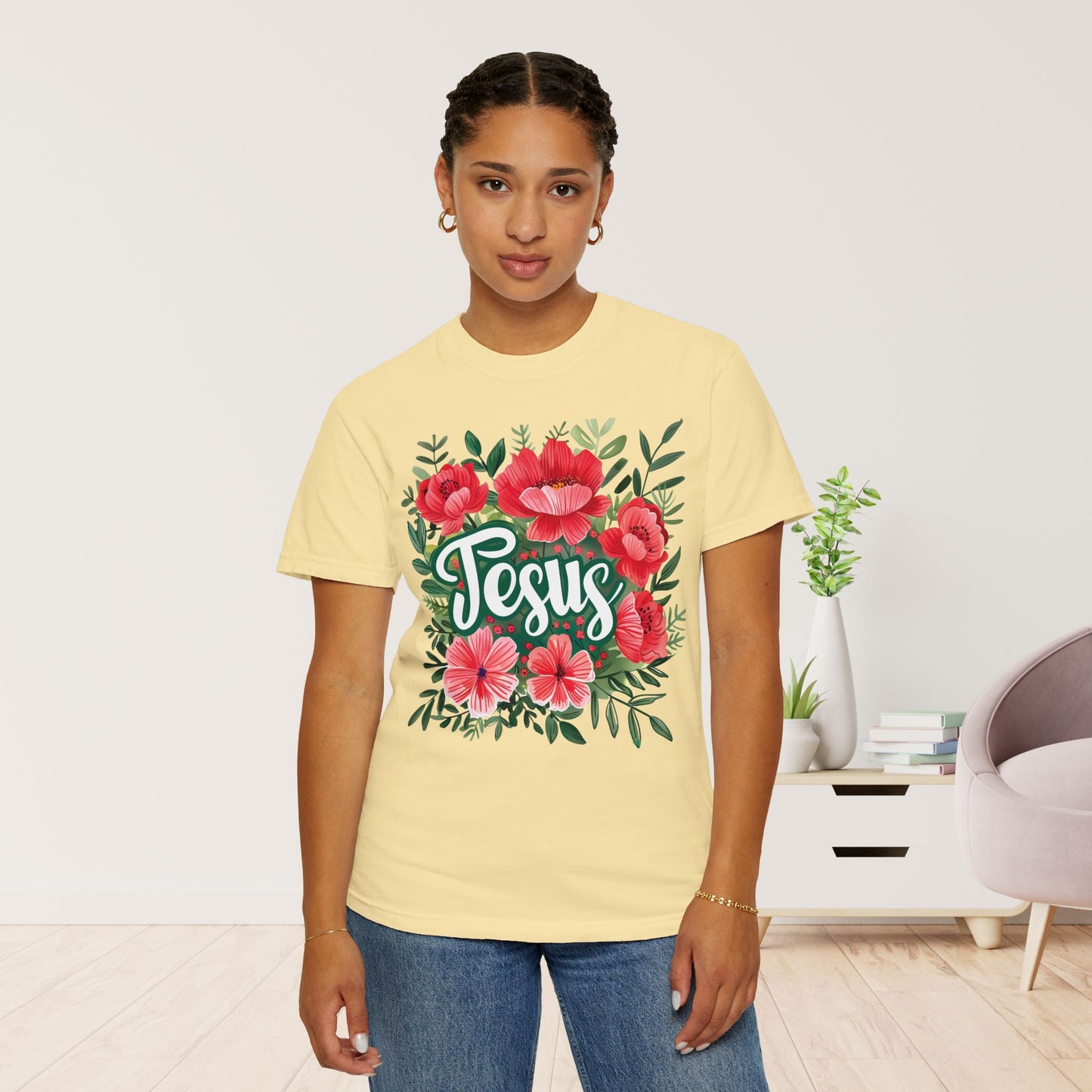 Women's Comfort Colors Jesus Tee