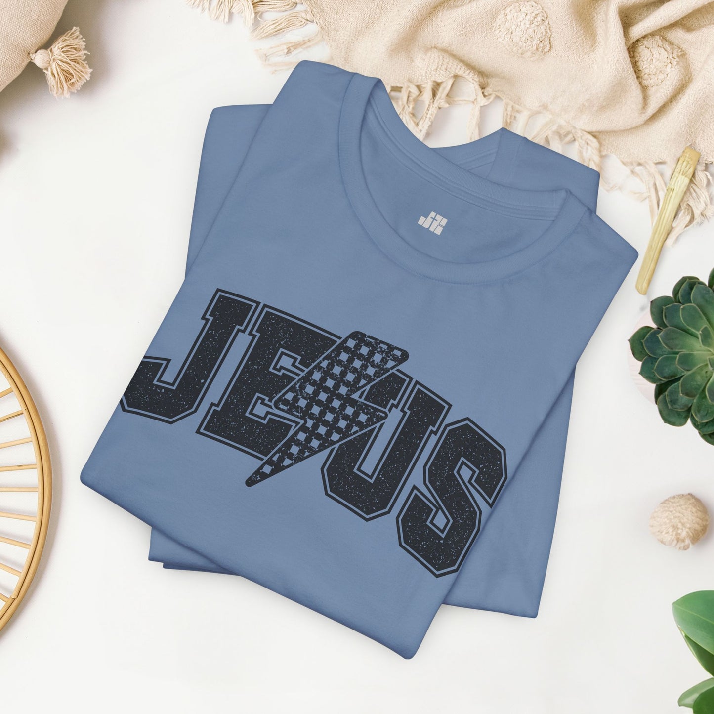 Jesus Soft Cotton Tee - Christian Shirt