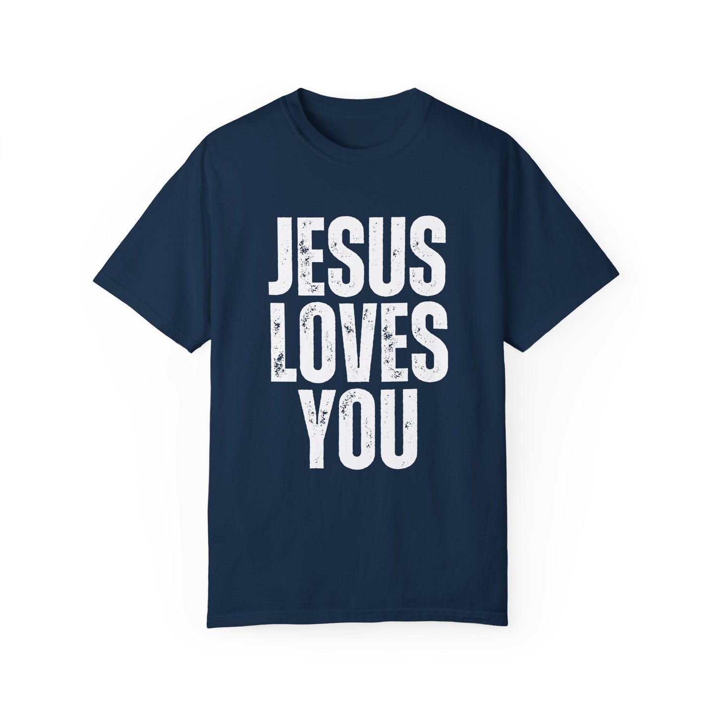 Comfort Colors Jesus Loves You Christian Shirt