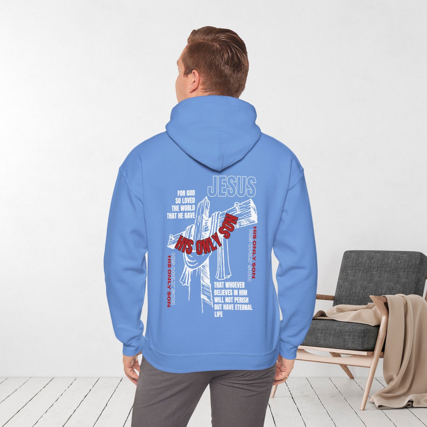 John 3:16 Men's Hoodie