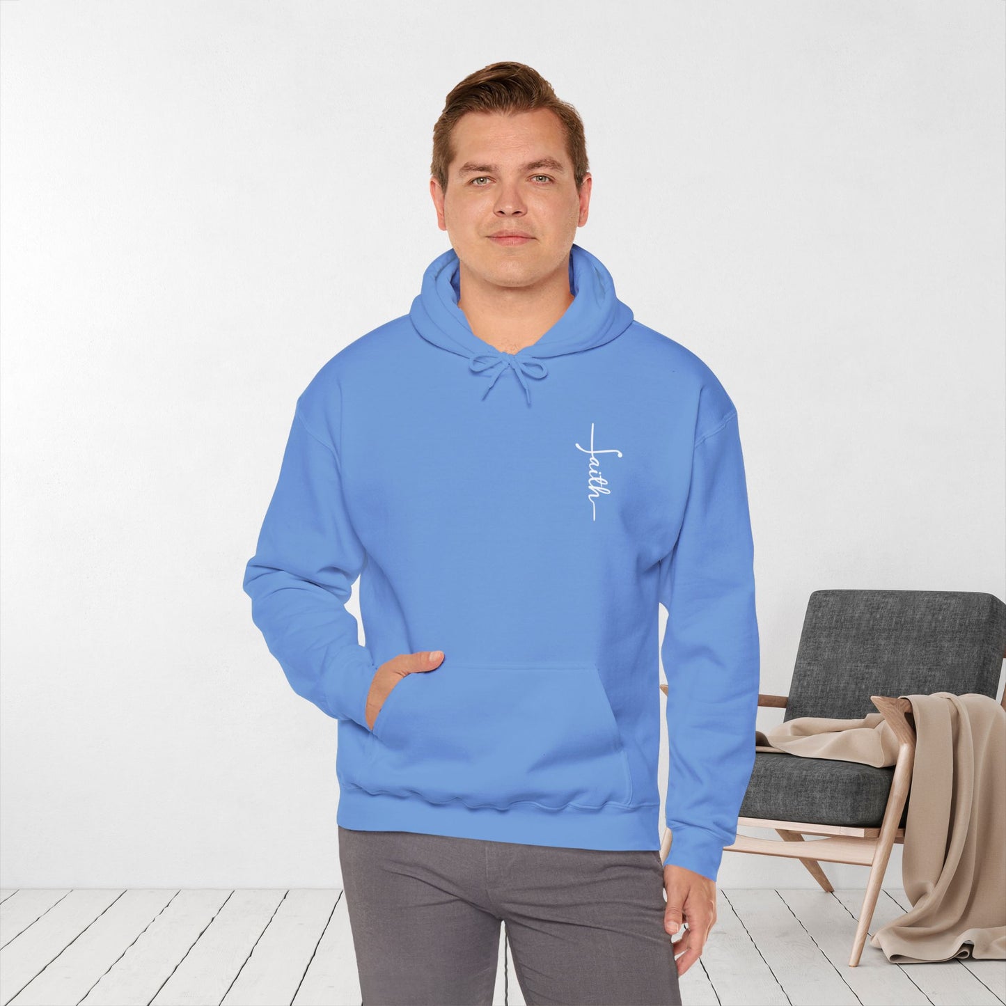 Faith Can Move Mountains Christian Hoodie