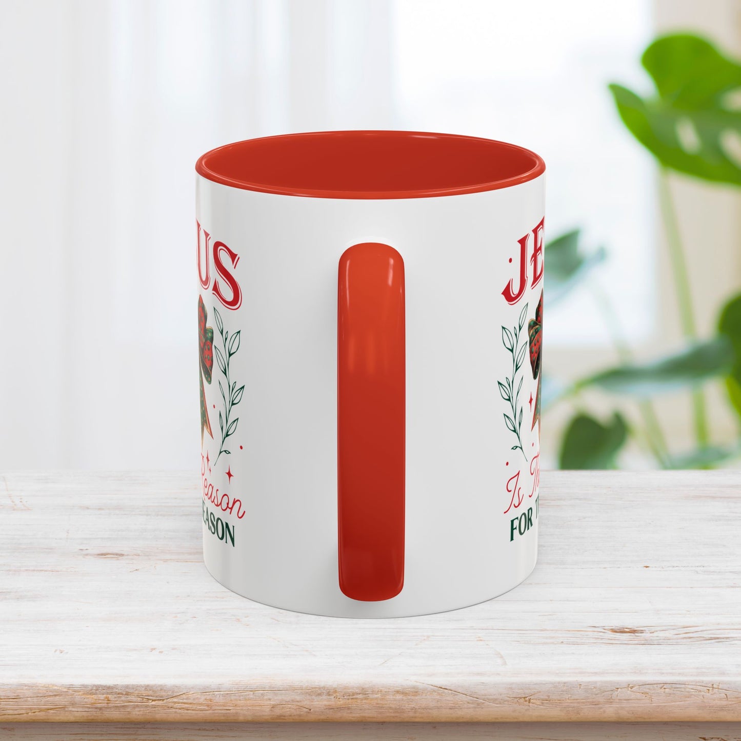 Jesus Is The Reason For The Season Mug - Christian Coffee Mug