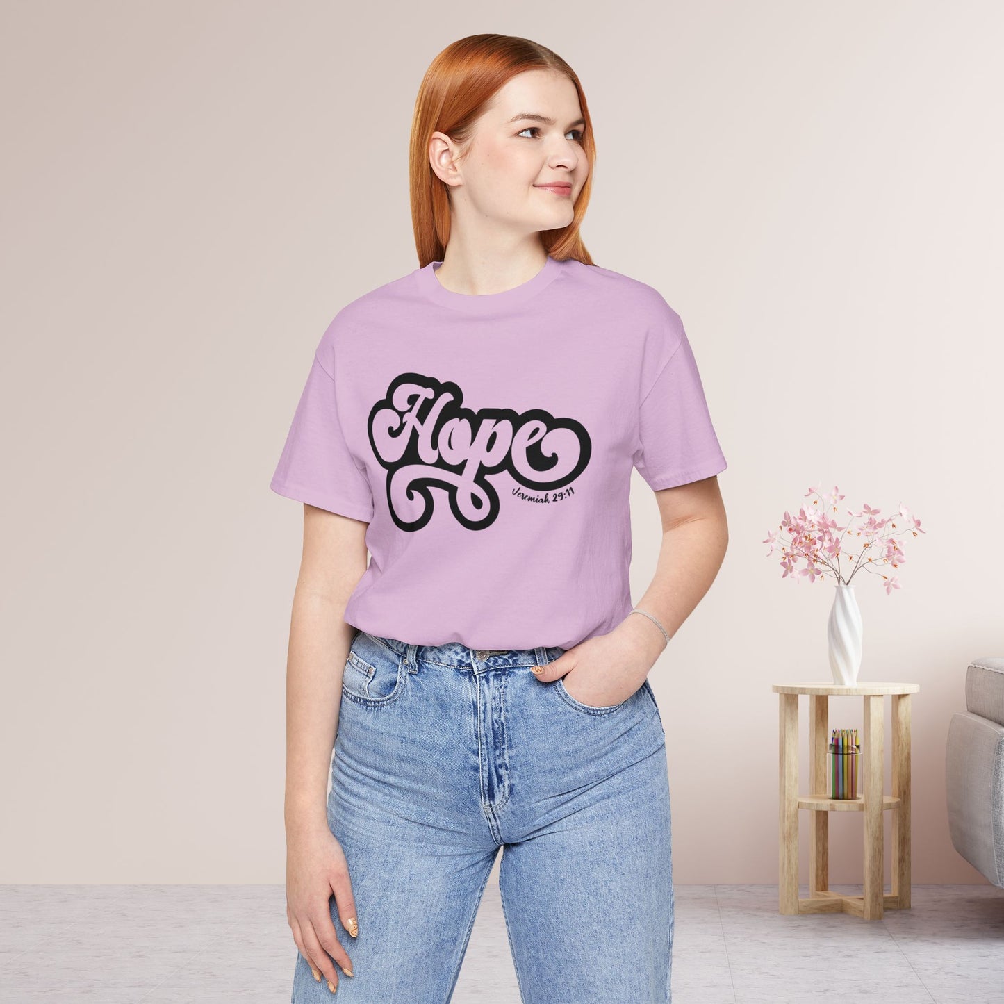 Hope Shirt - Bible Verse Christian Soft Cotton Tee