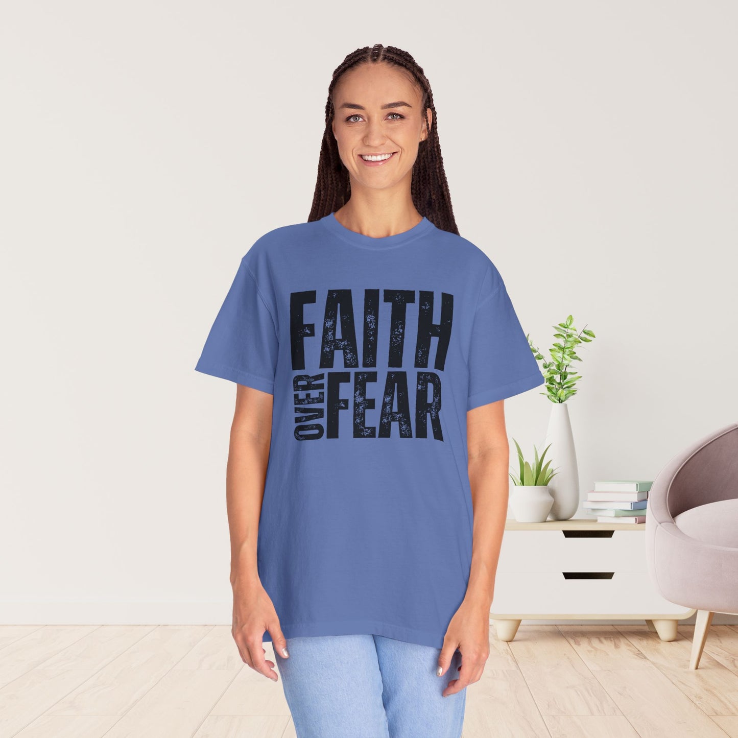 Comfort Colors Faith Over Fear Shirt Unisex Shirt