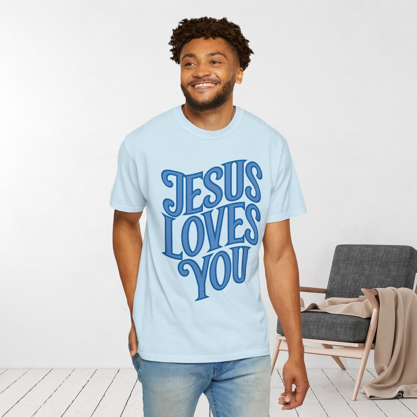 Jesus Loves You Comfort Colors Shirt