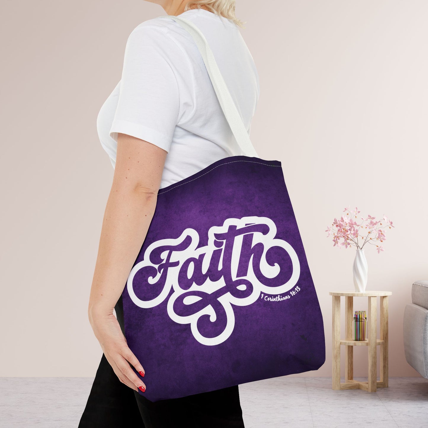 Faith Tote Bag - Christian Tote Bag