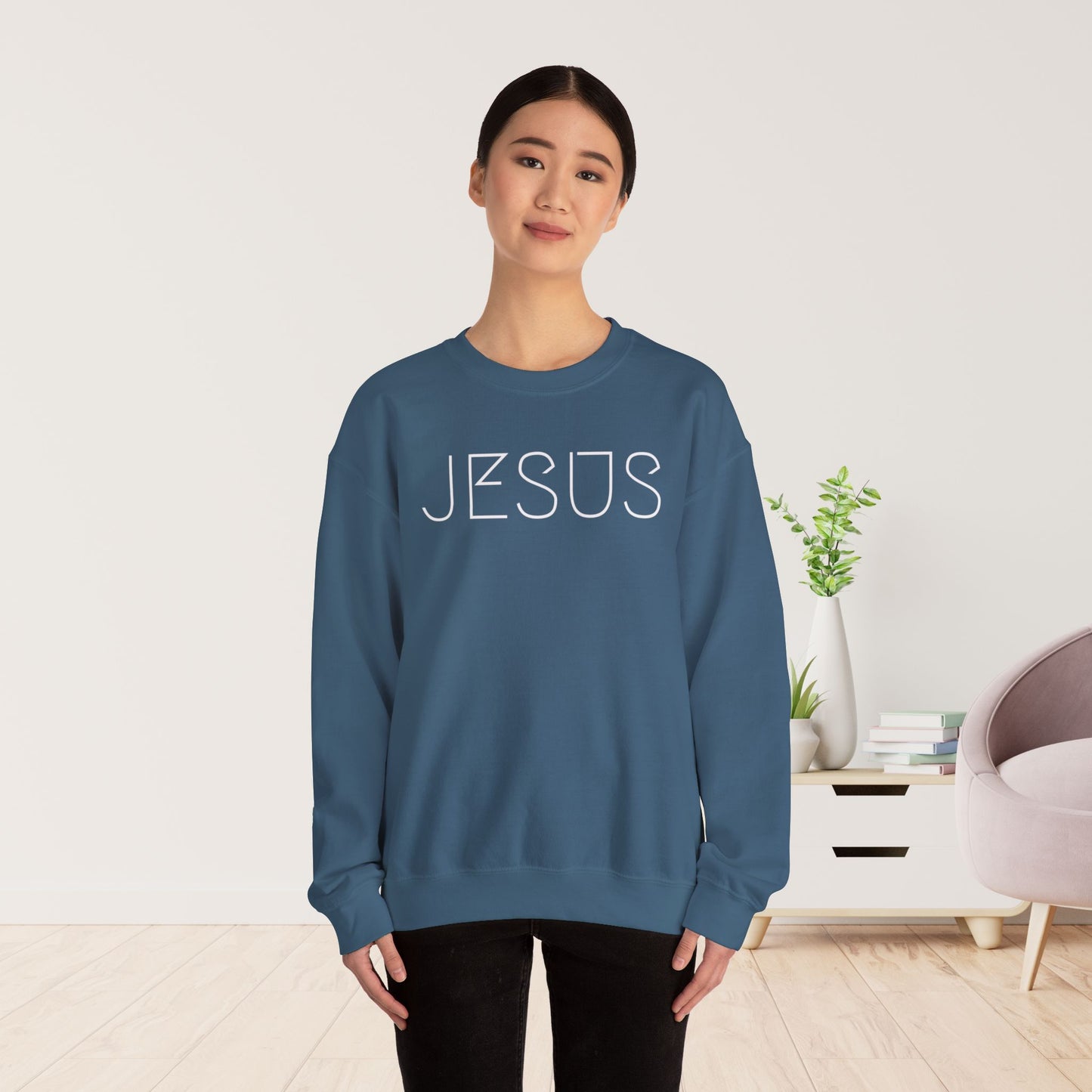 Minimalist Jesus Sweatshirt