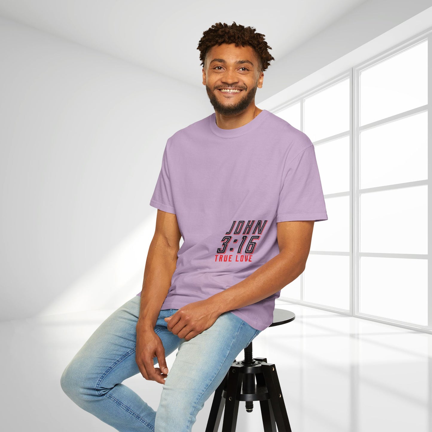 Comfort Colors John 3:16 Shirt