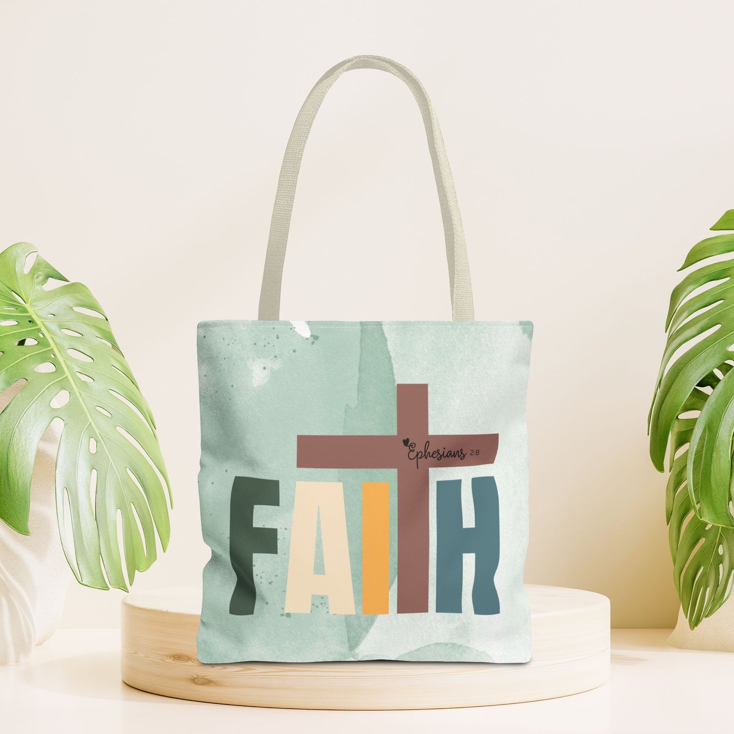 Faith Tote Bag - Christian Tote Bag