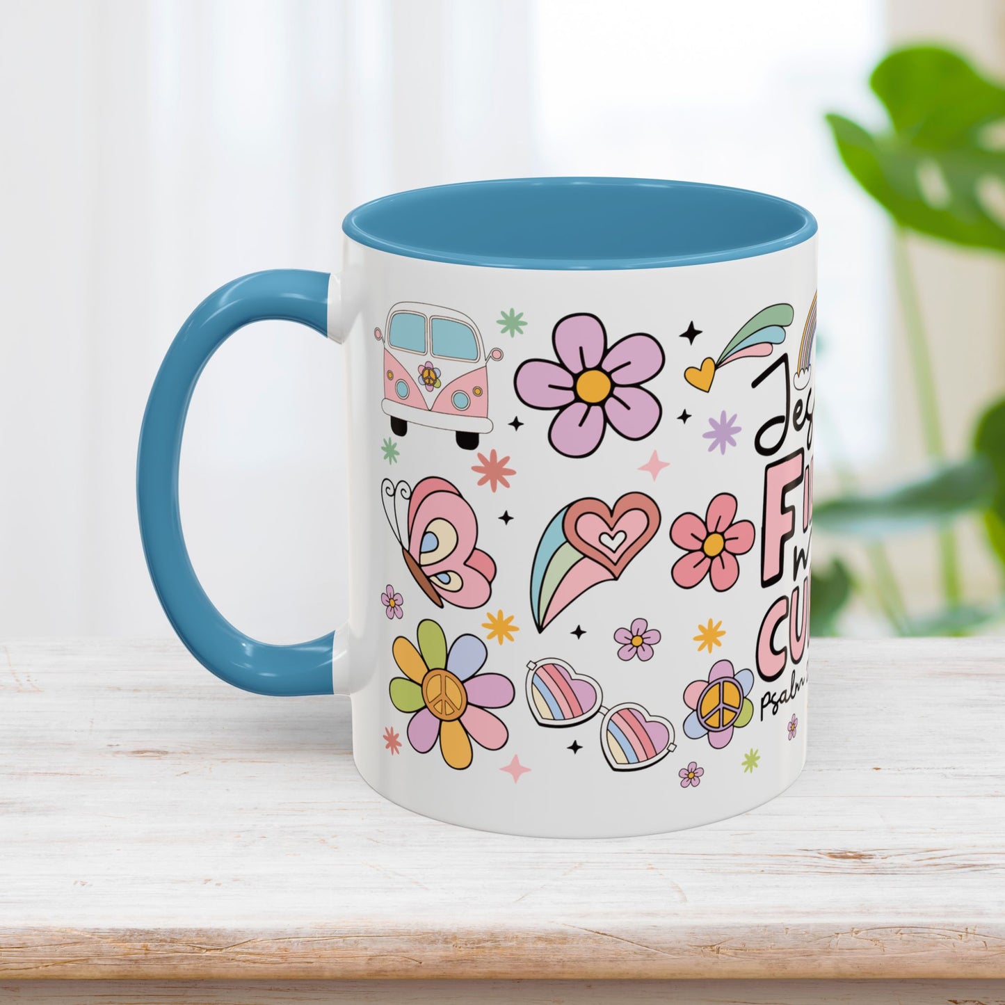 Jesus Fill My Cup Mug - Christian Coffee Mug