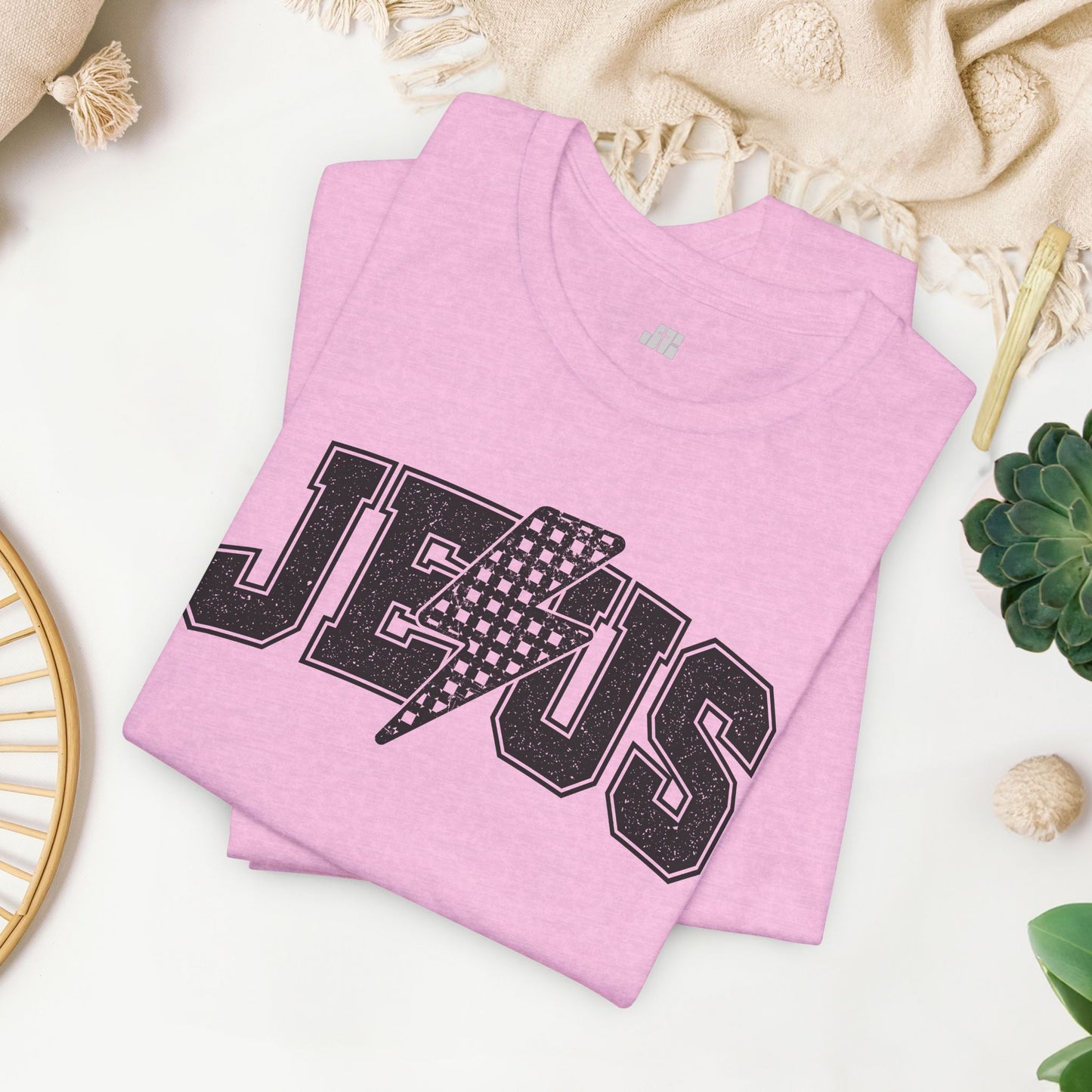 Jesus Soft Cotton Tee - Christian Shirt