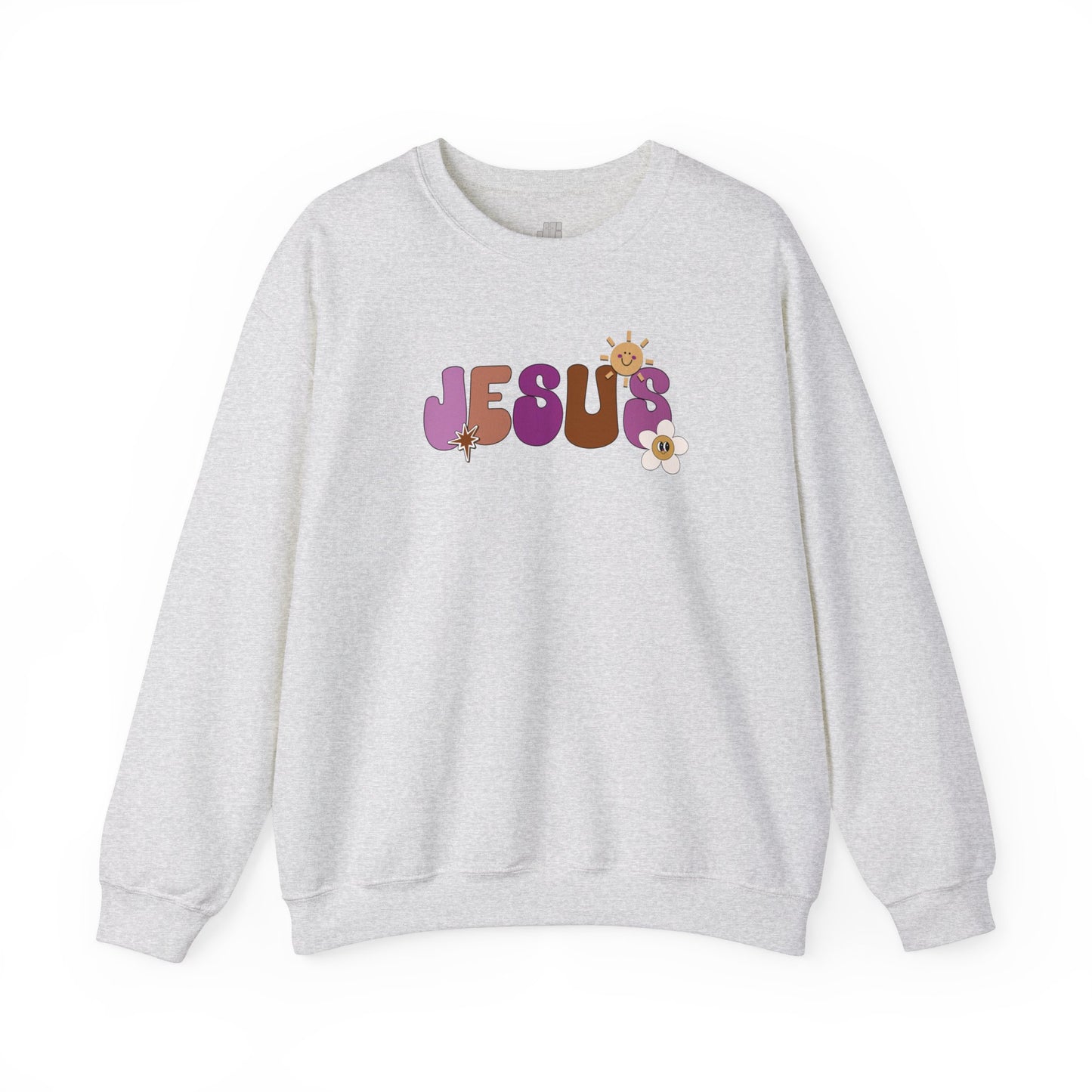 Purple Jesus is the Way John 14:6 Bible Verse Christian Sweatshirt